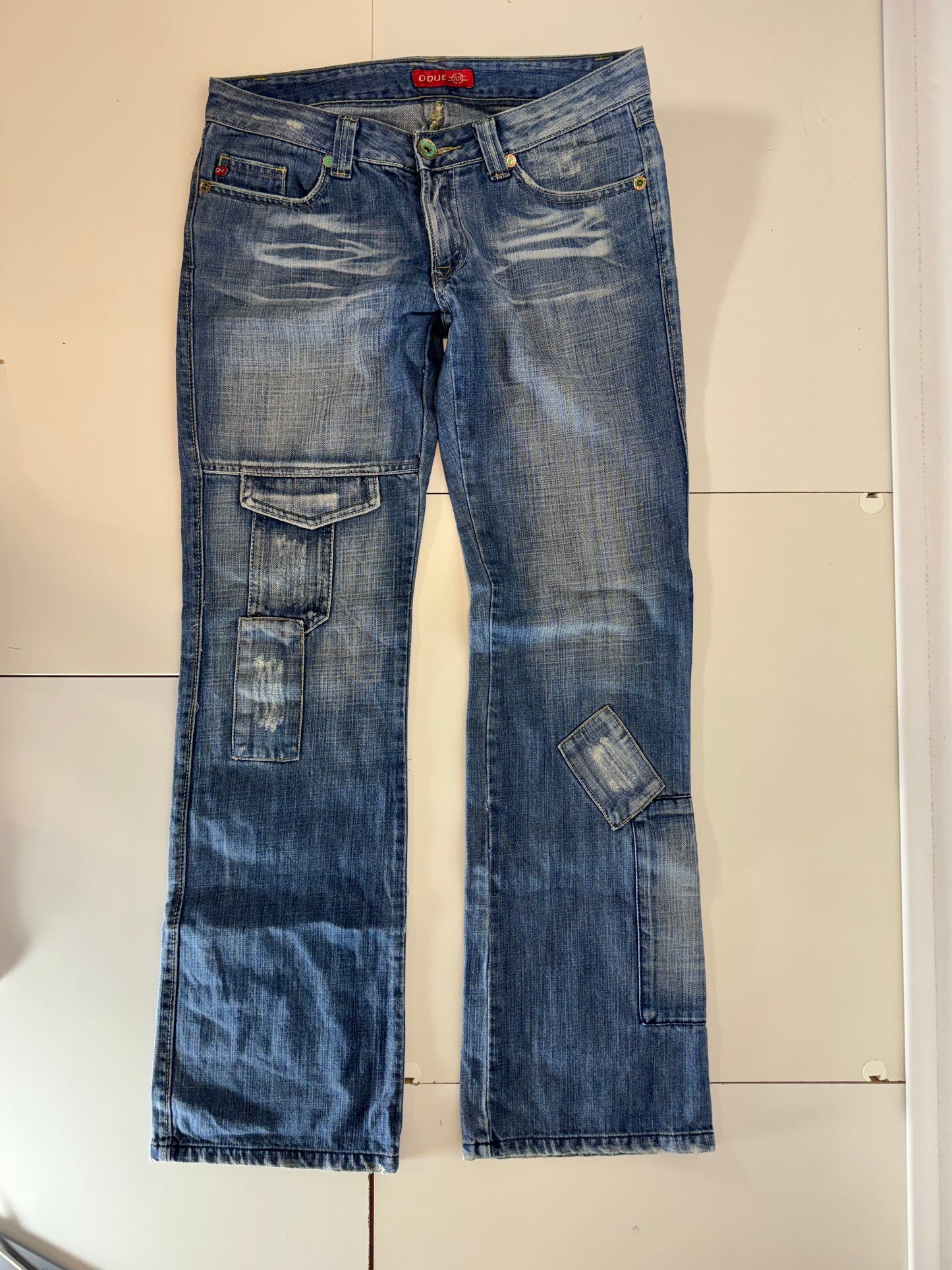 Lågmidjade jeans stl: M