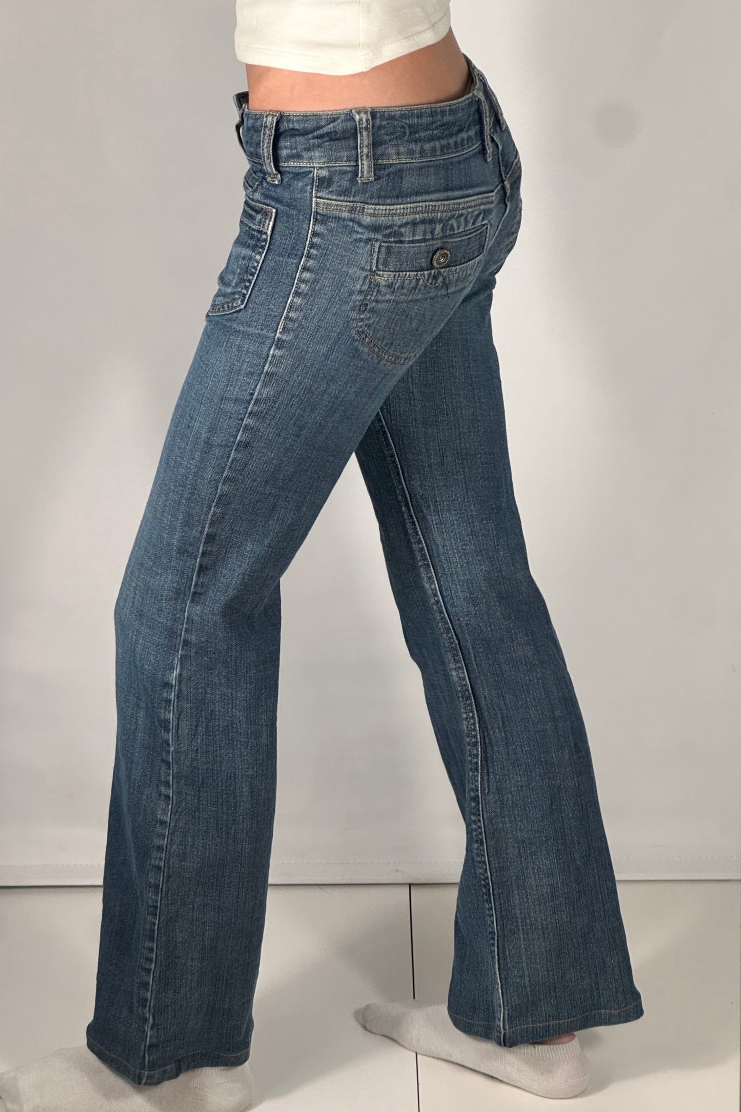 Lågmidjade jeans stl: XS
