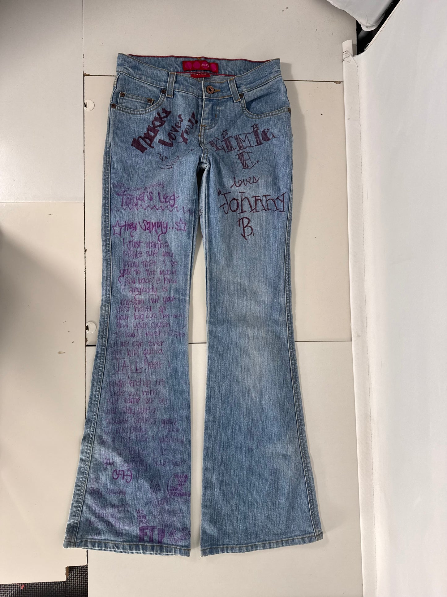 Lågmidjade jeans stl: XS