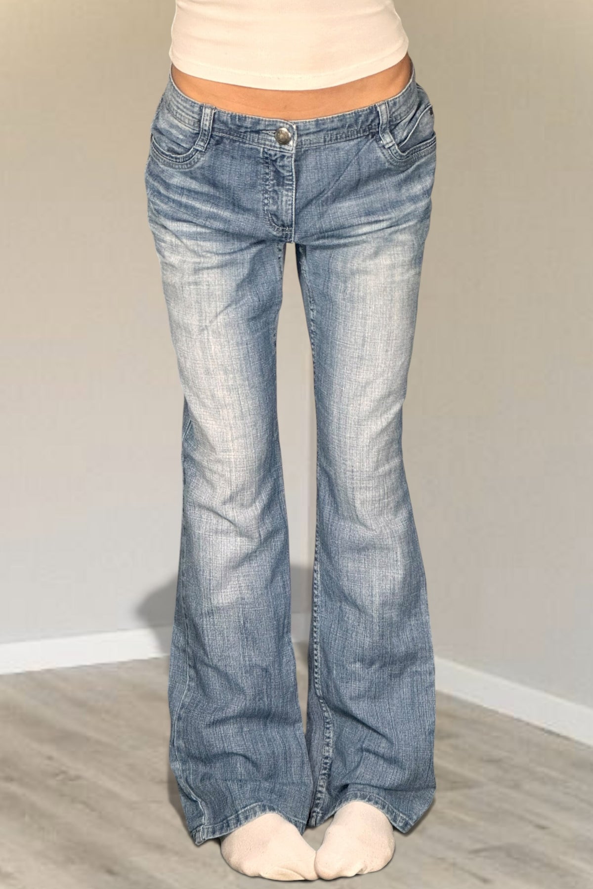 Lågmidjade jeans stl: M