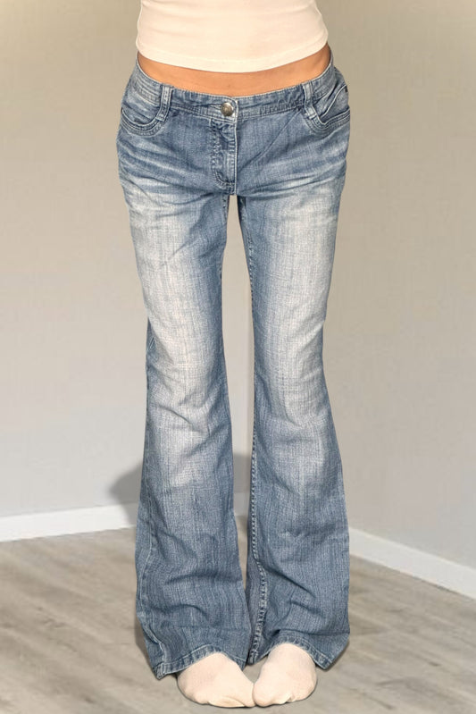 Lågmidjade jeans stl: M