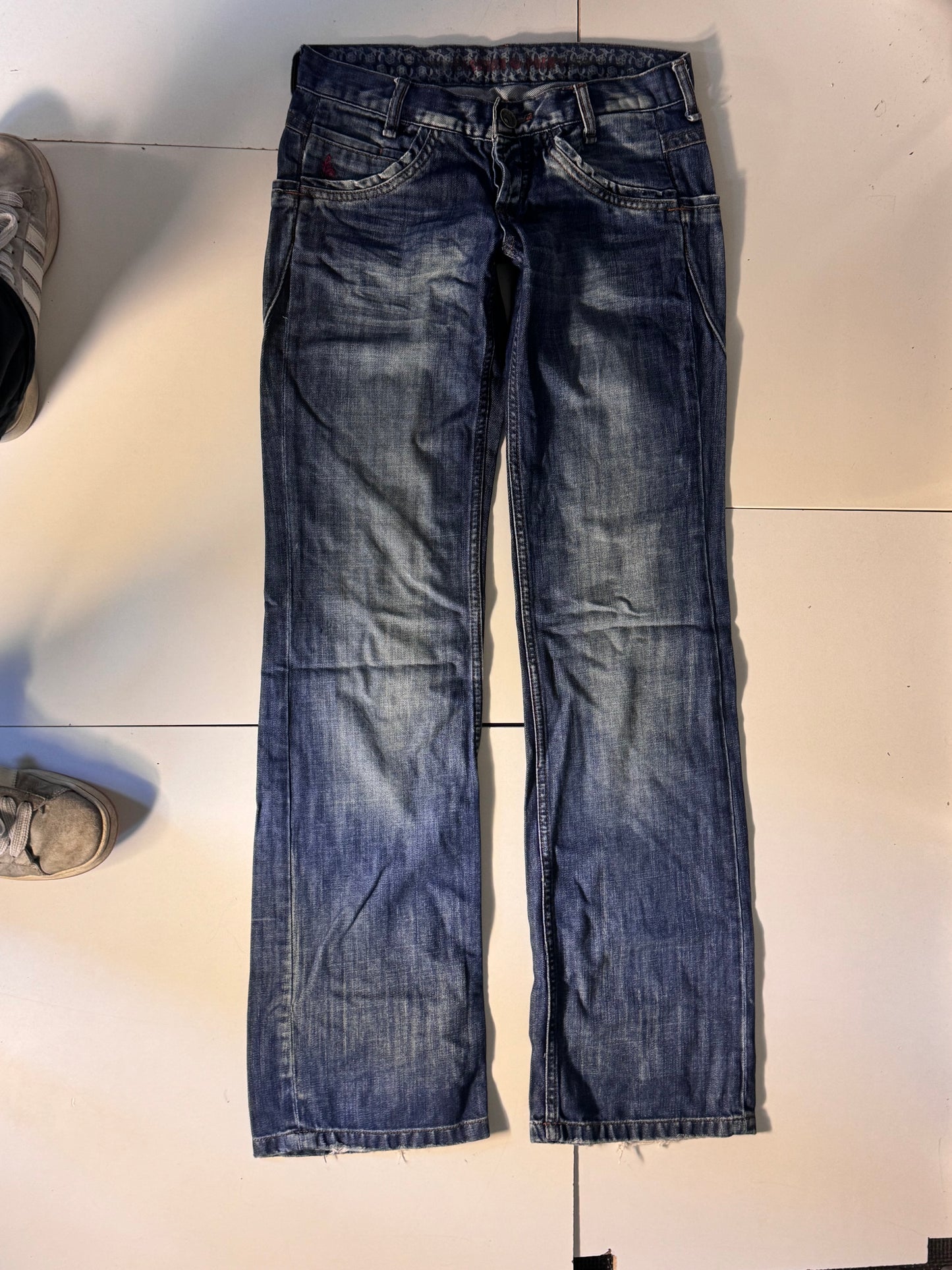 Lågmidjade jeans stl: XS