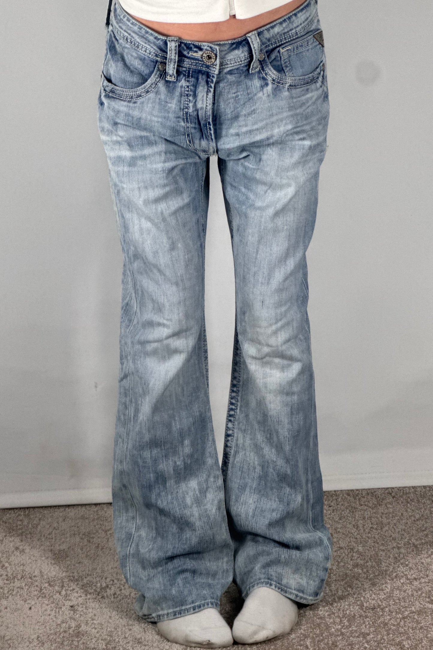 Lågmidjade jeans stl: M