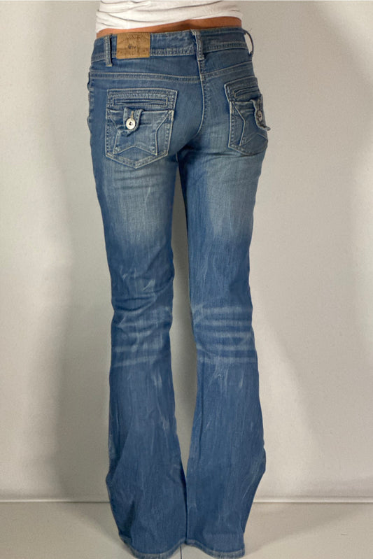Lågmidjade jeans stl: S