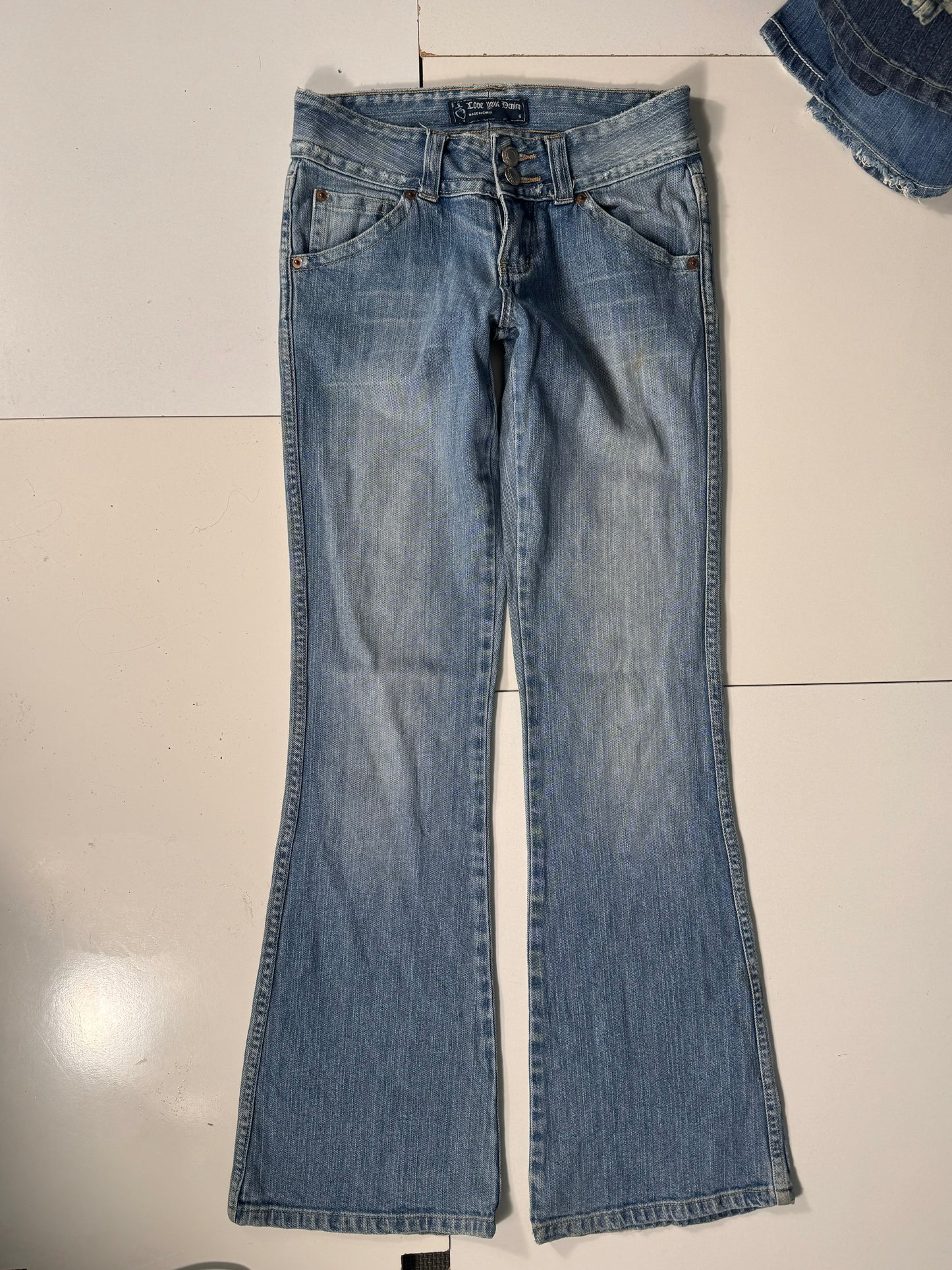 Lågmidjade jeans stl: XXS