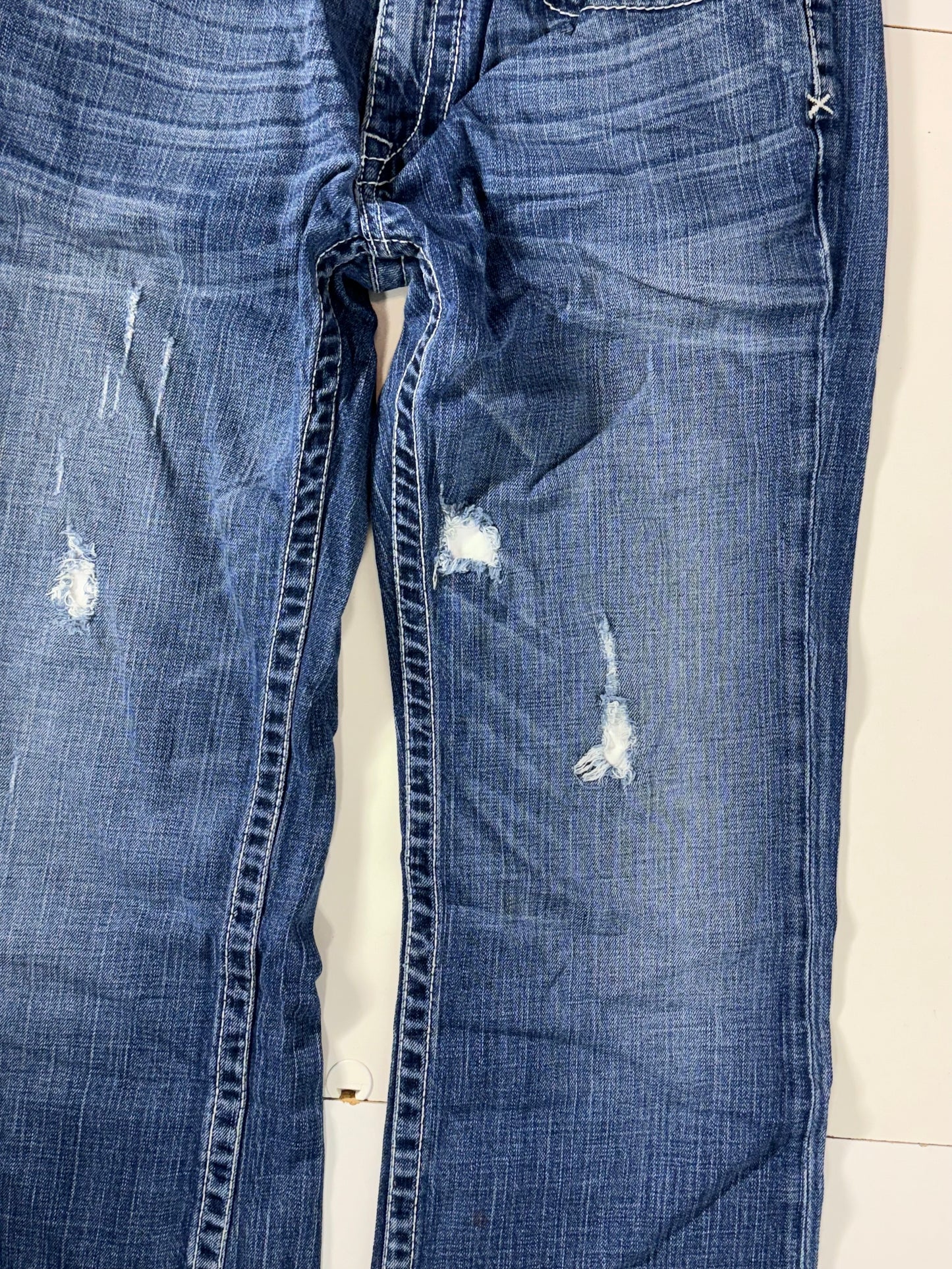 Utsvängda jeans stl: M