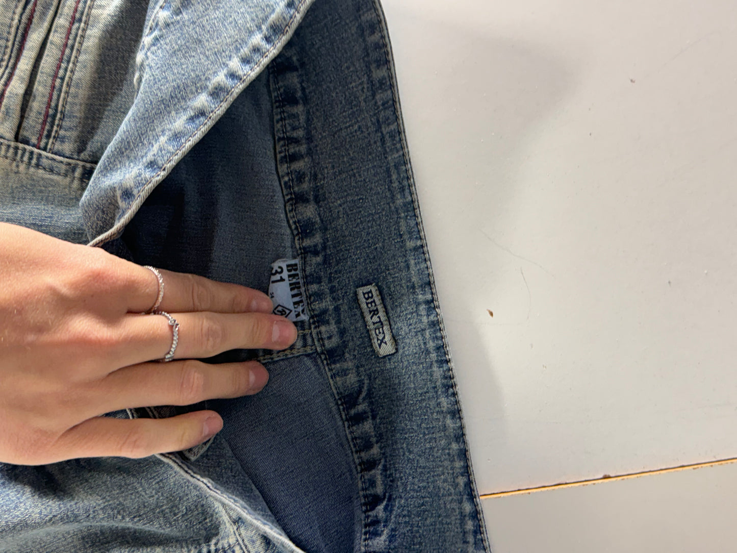 Lågmidjade jeans stl: XS