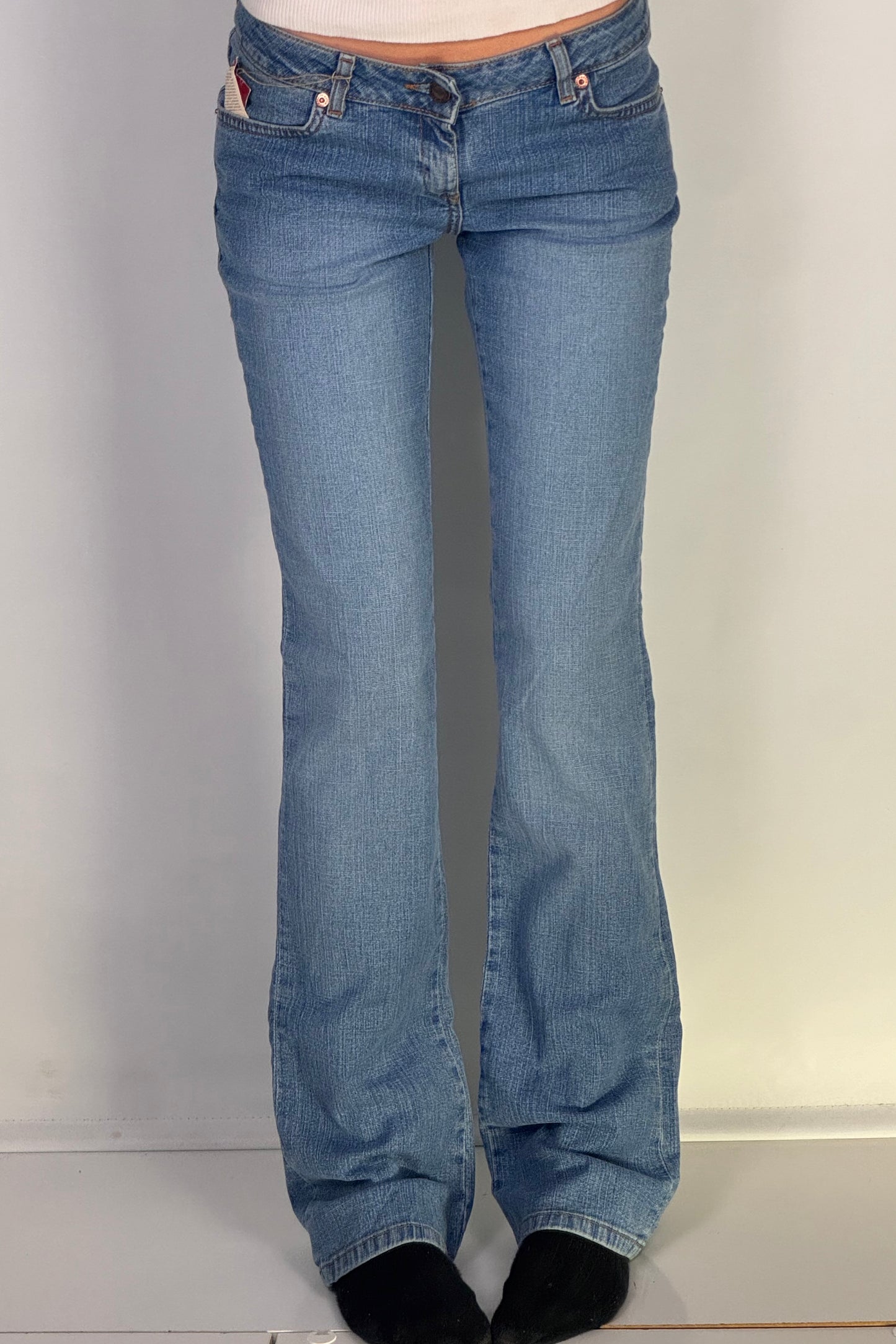 Lågmidjade jeans stl: XS