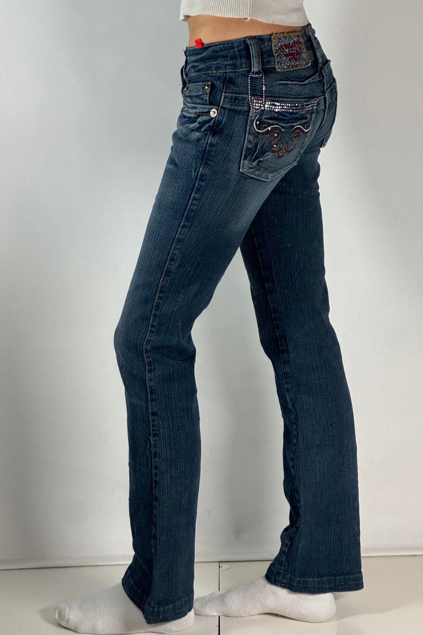 Lågmidjade jeans stl: XXS