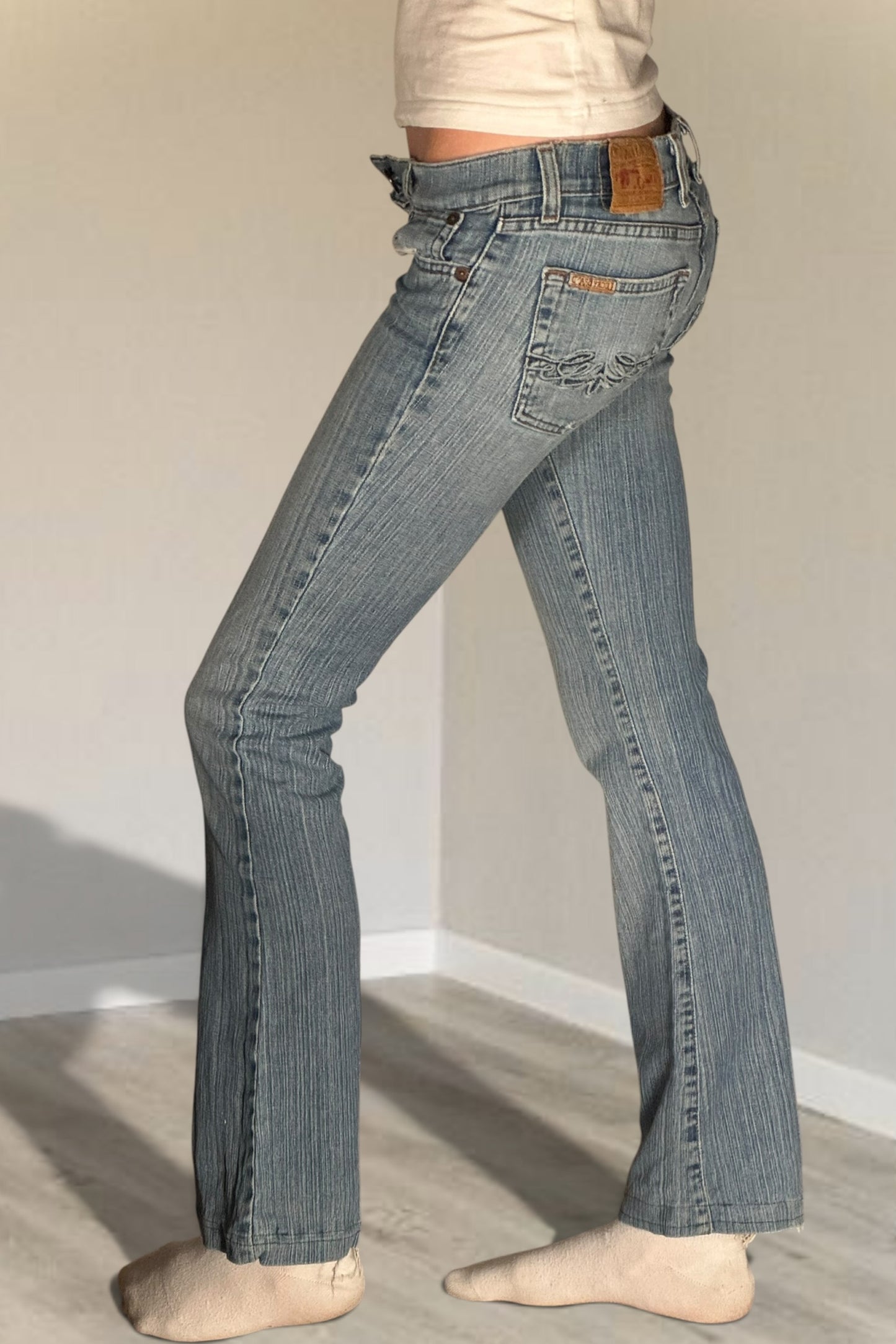 Lågmidjade jeans stl: XXS