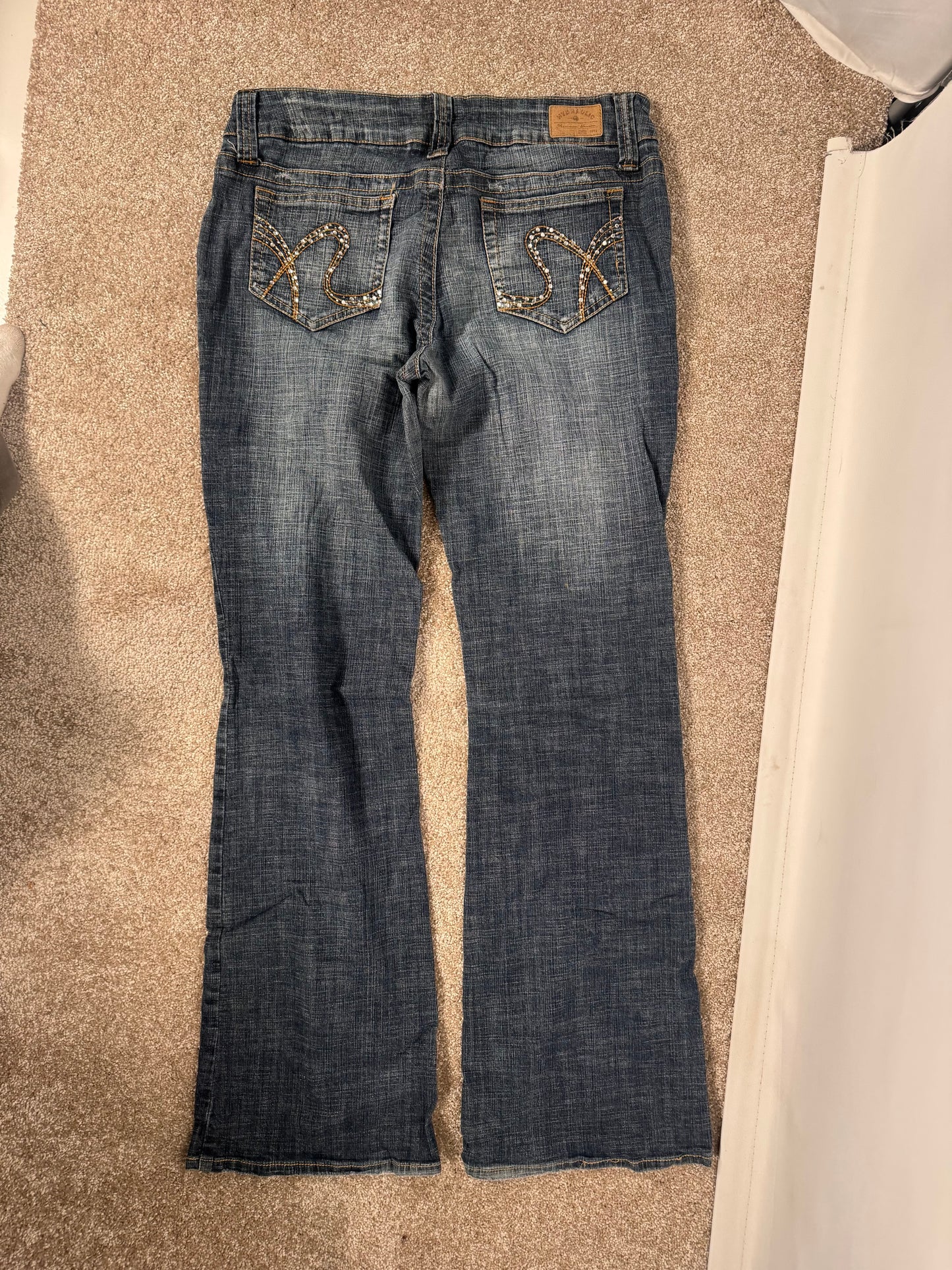 Lågmidjade jeans stl: S/M