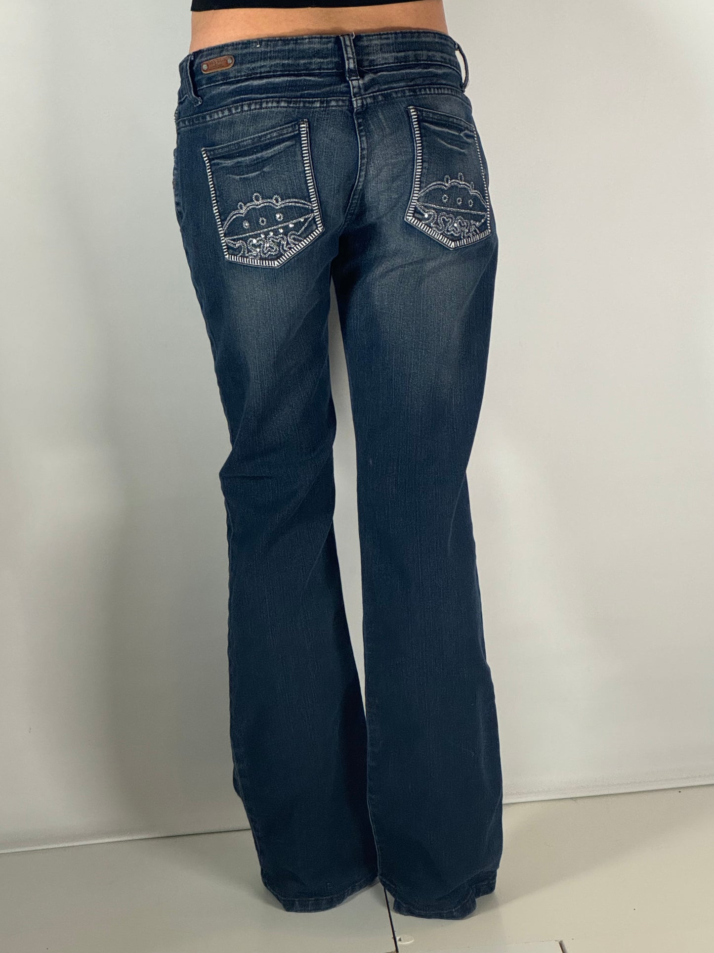 Lågmidjade jeans stl: M