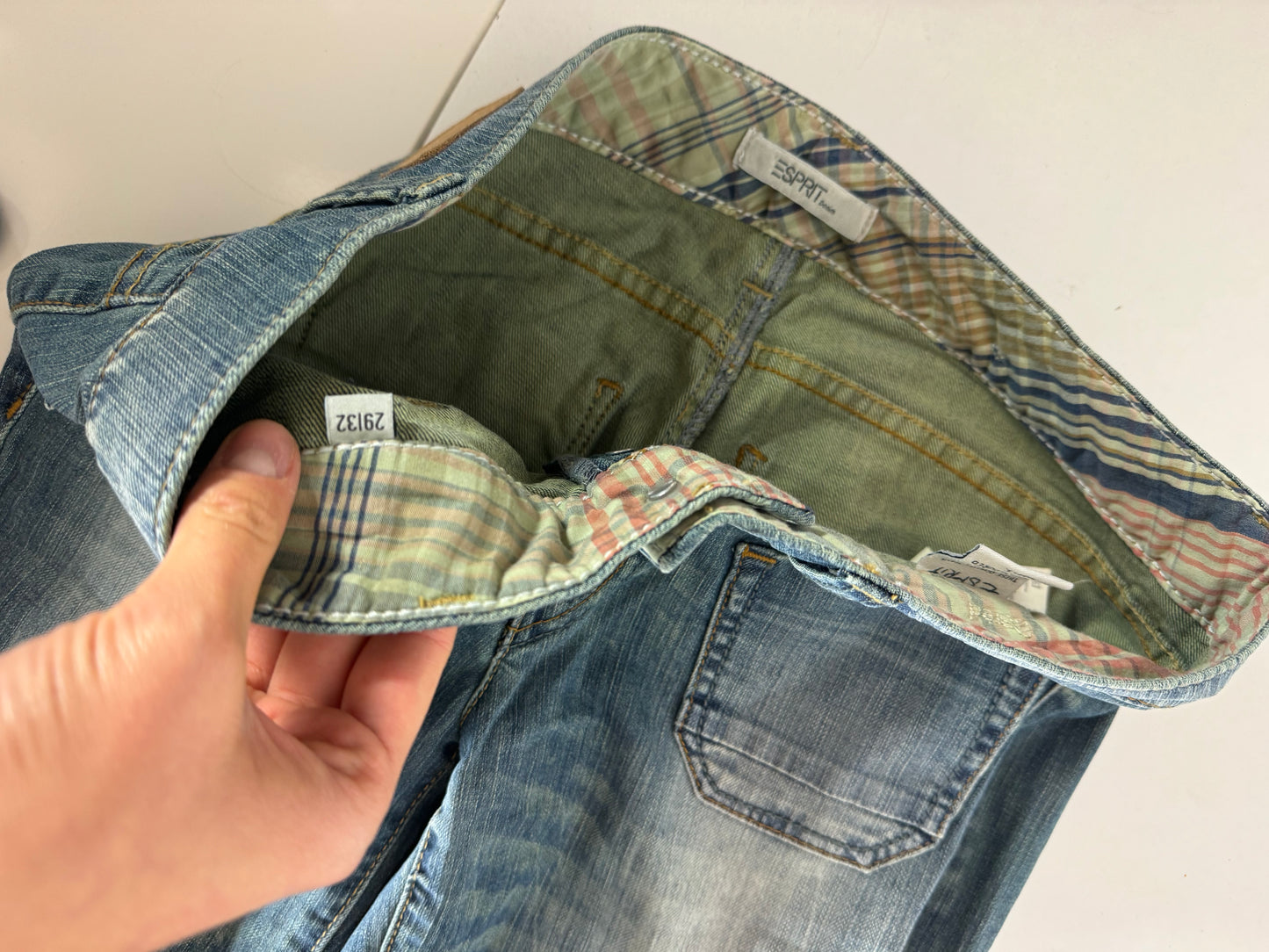 Lågmidjade jeans stl: S/M