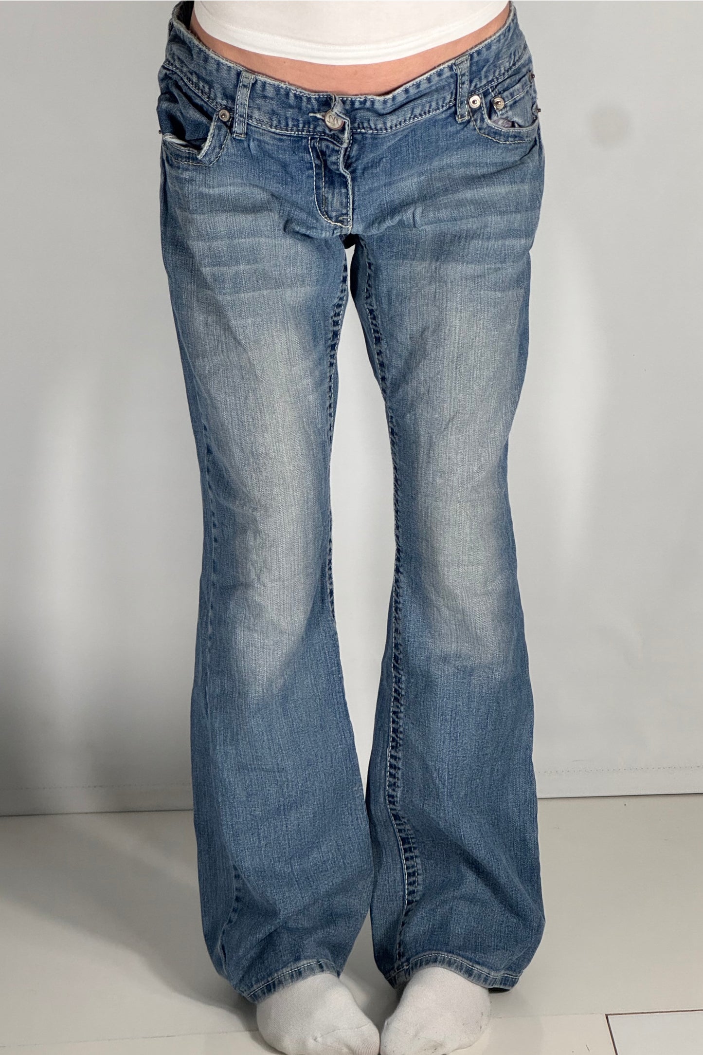 Lågmidjade jeans stl: L