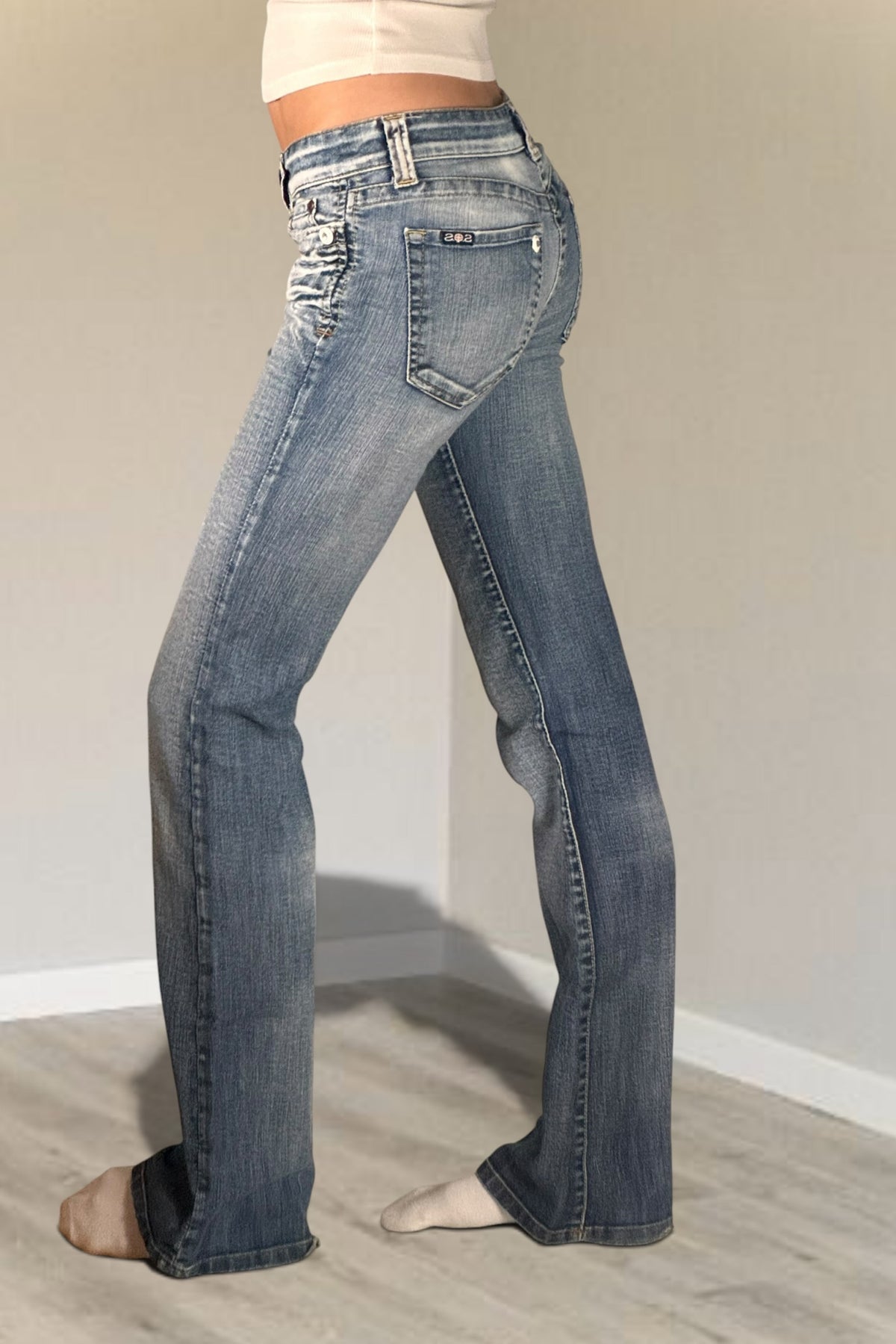 Lågmidjade jeans stl: XS