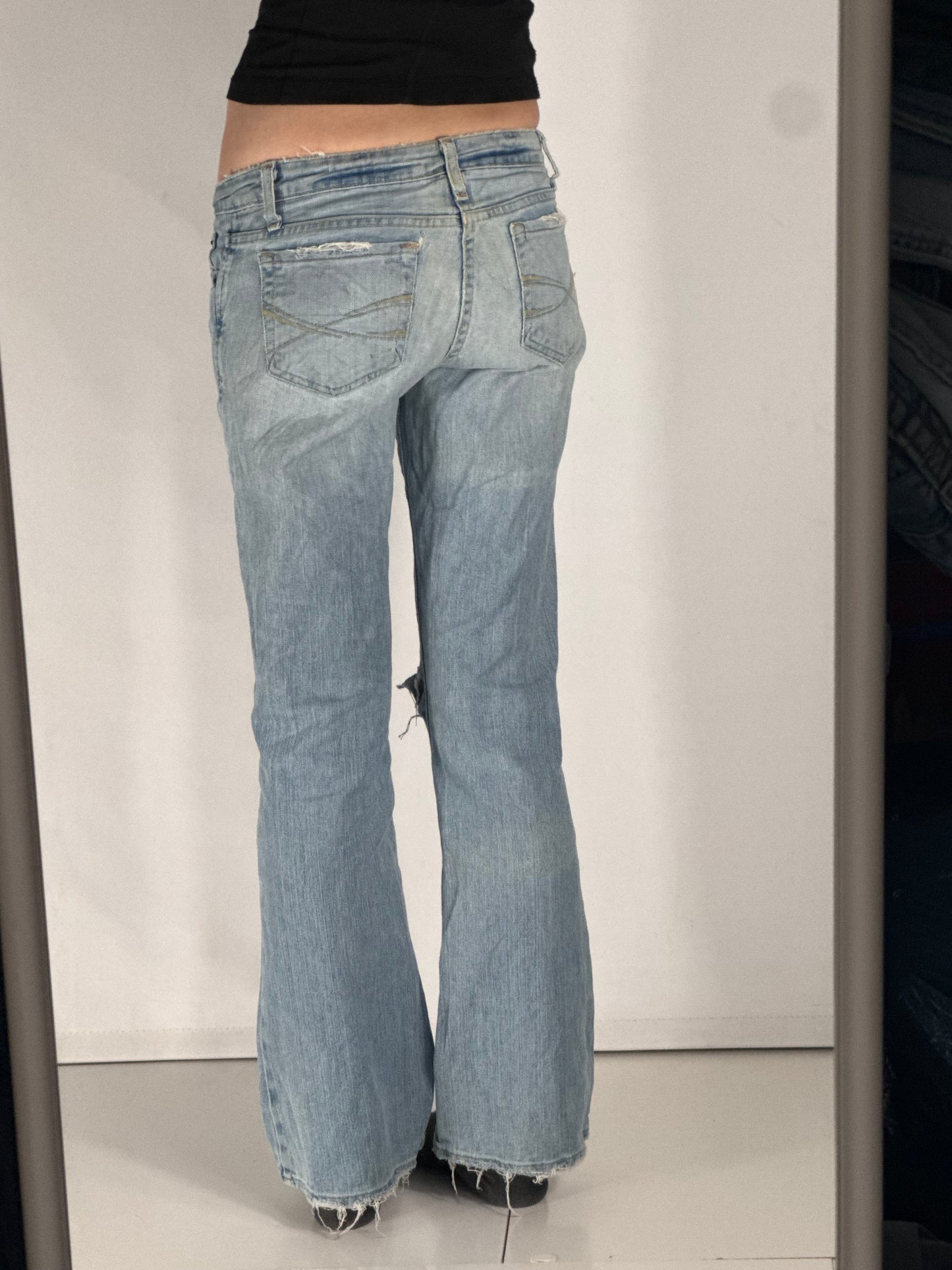 Lågmidjade jeans stl: XS