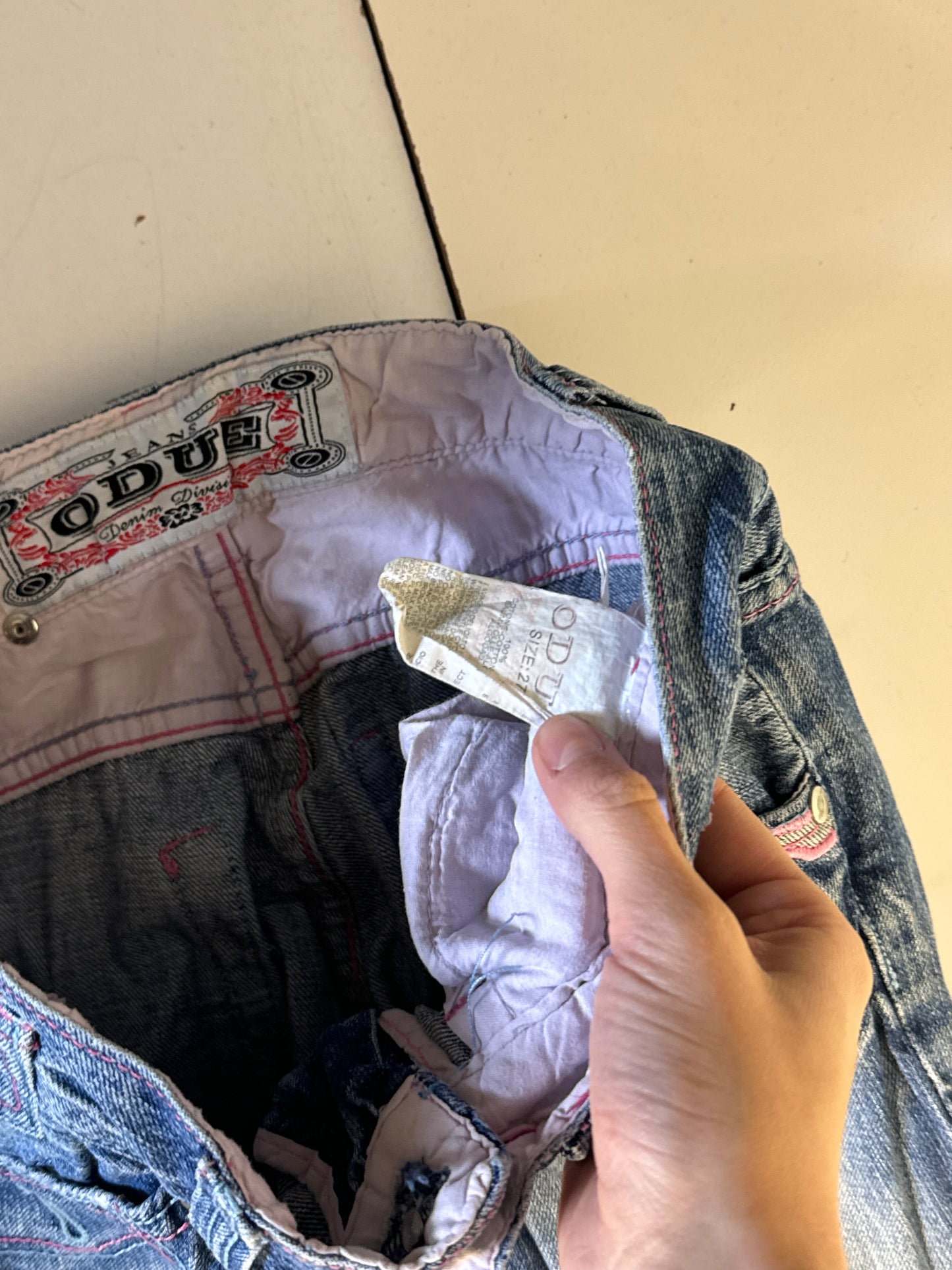 Lågmidjade jeans stl: XS