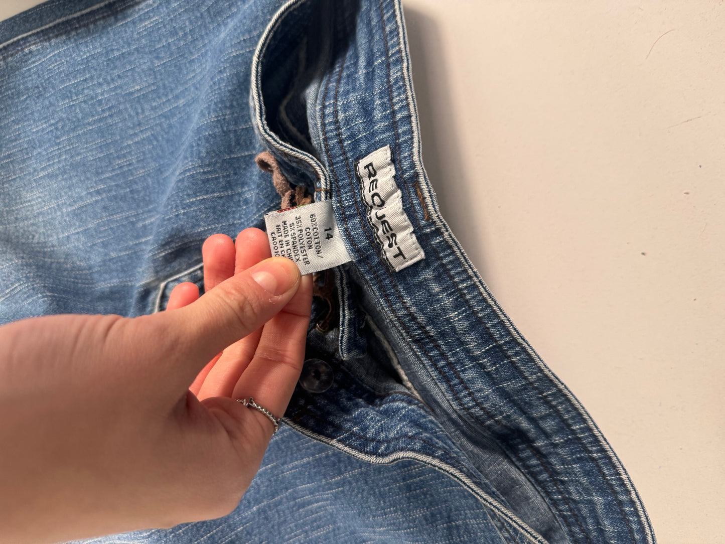 Lågmidjade jeans stl: XXS