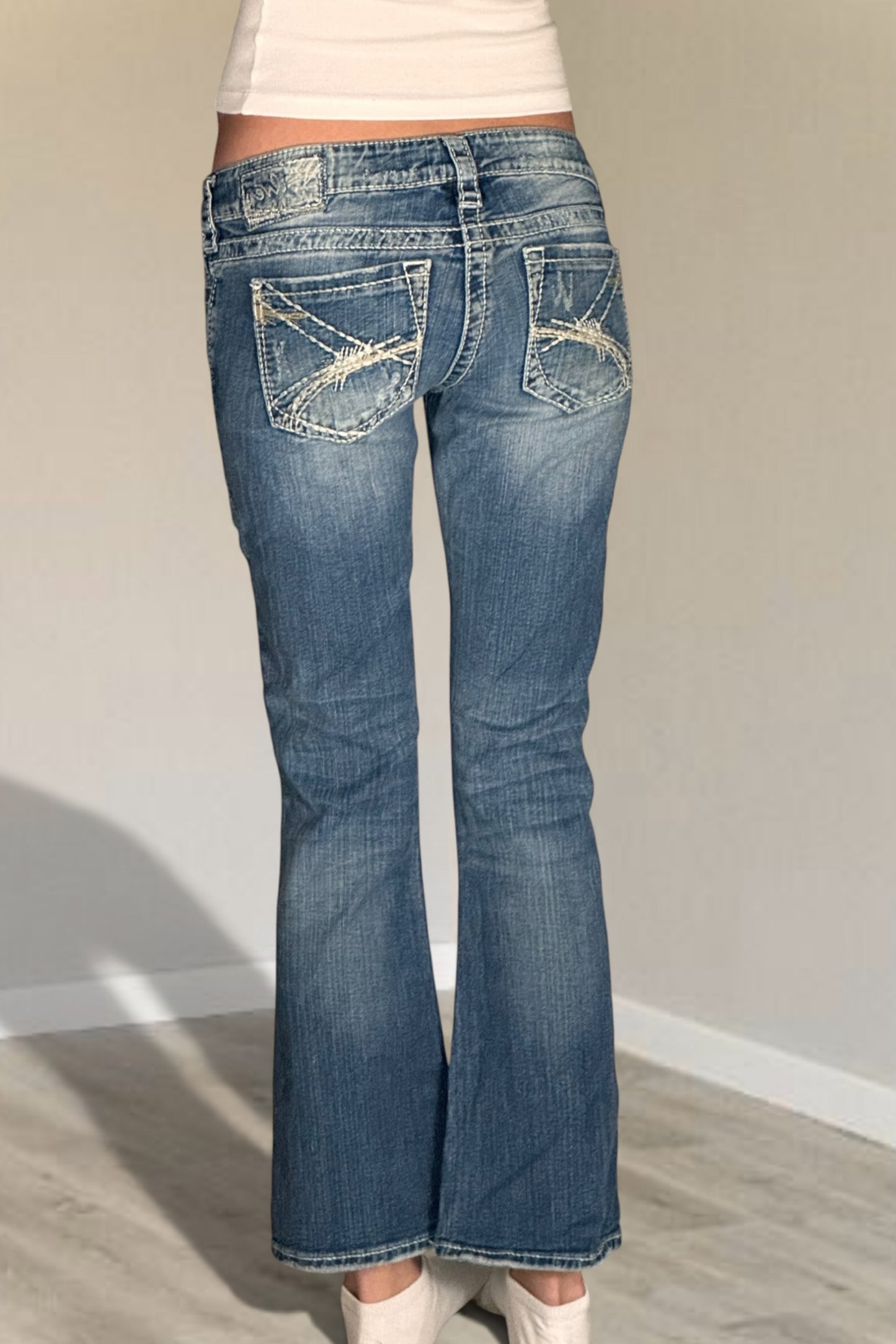 Lågmidjade jeans stl: XS