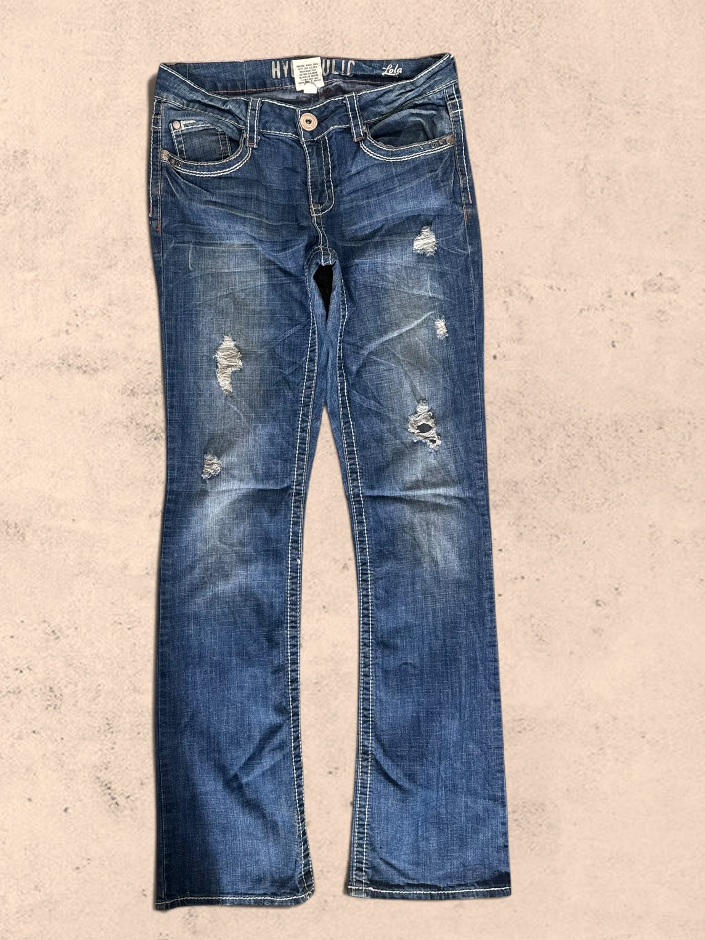 Lågmidjade jeans stl: S