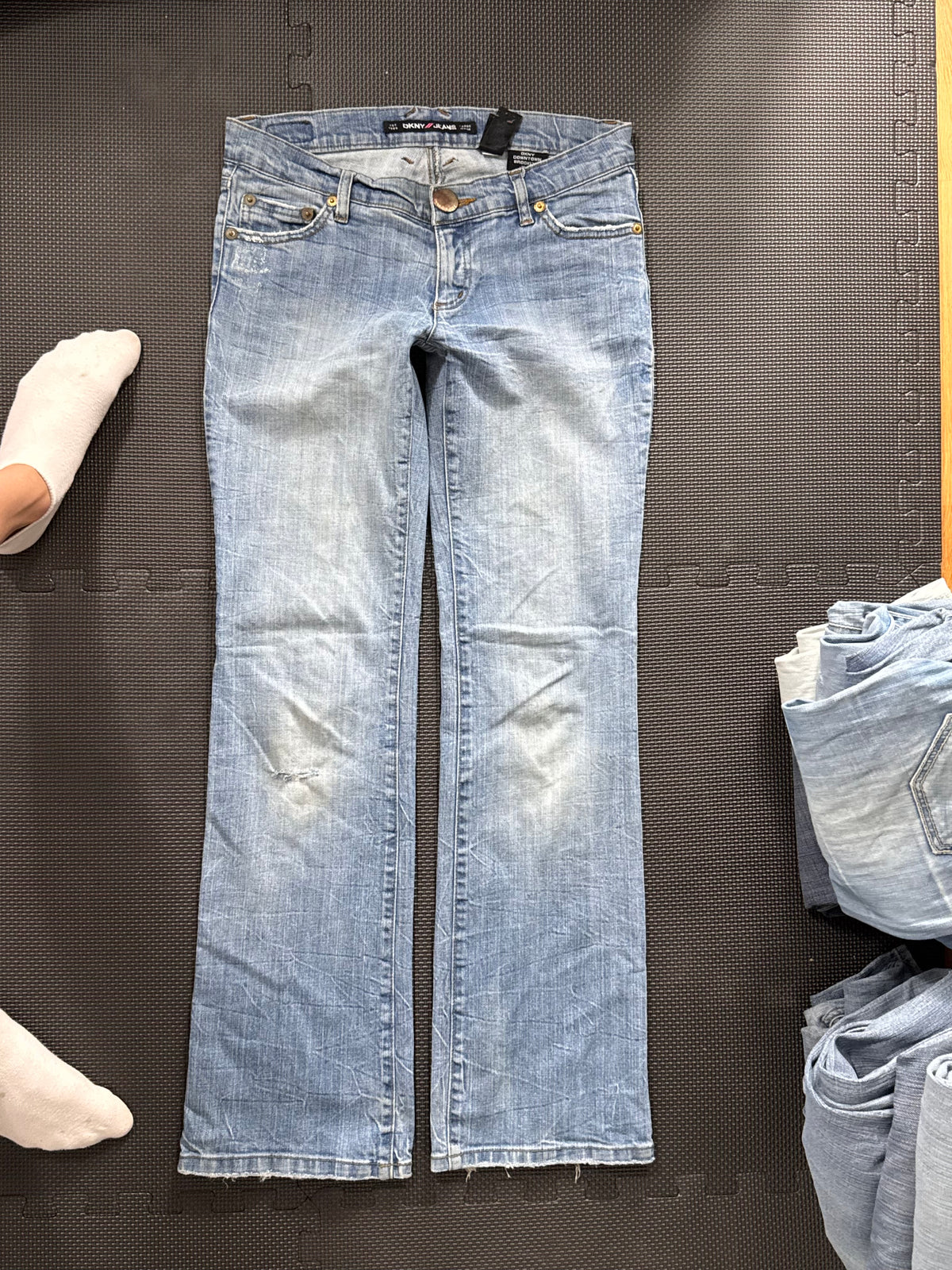 Lågmidjade jeans stl: S/M