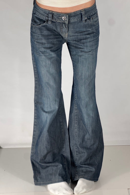 Lågmidjade jeans stl: