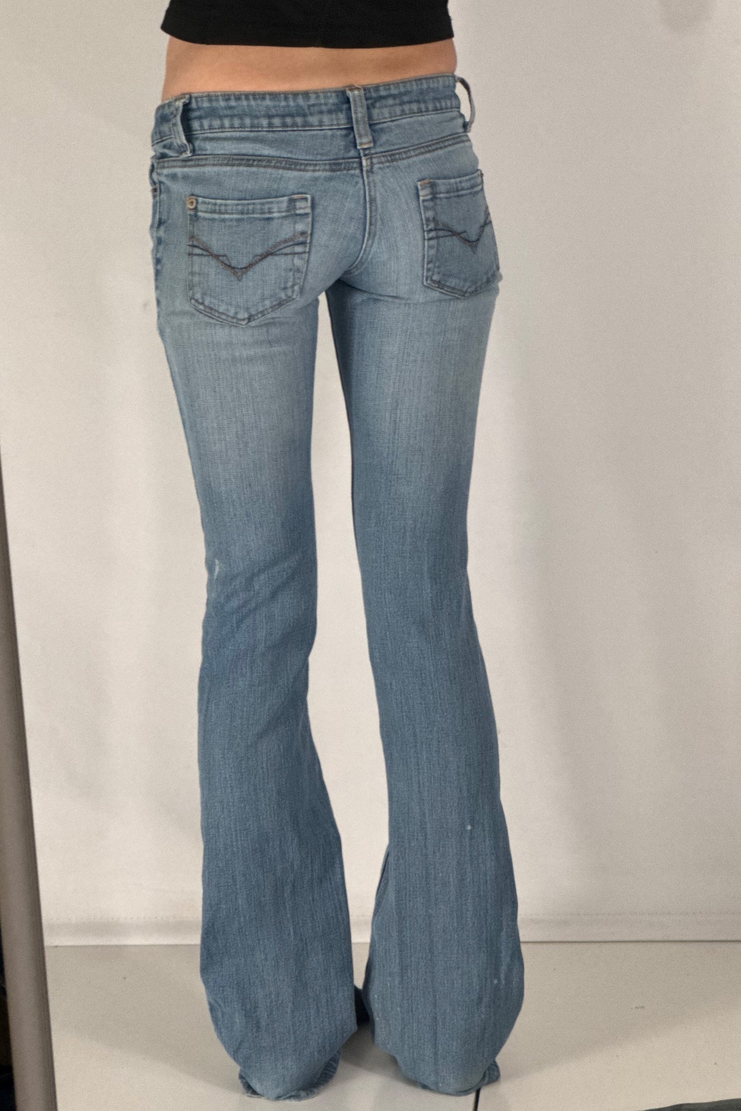 Lågmidjade jeans stl: XS