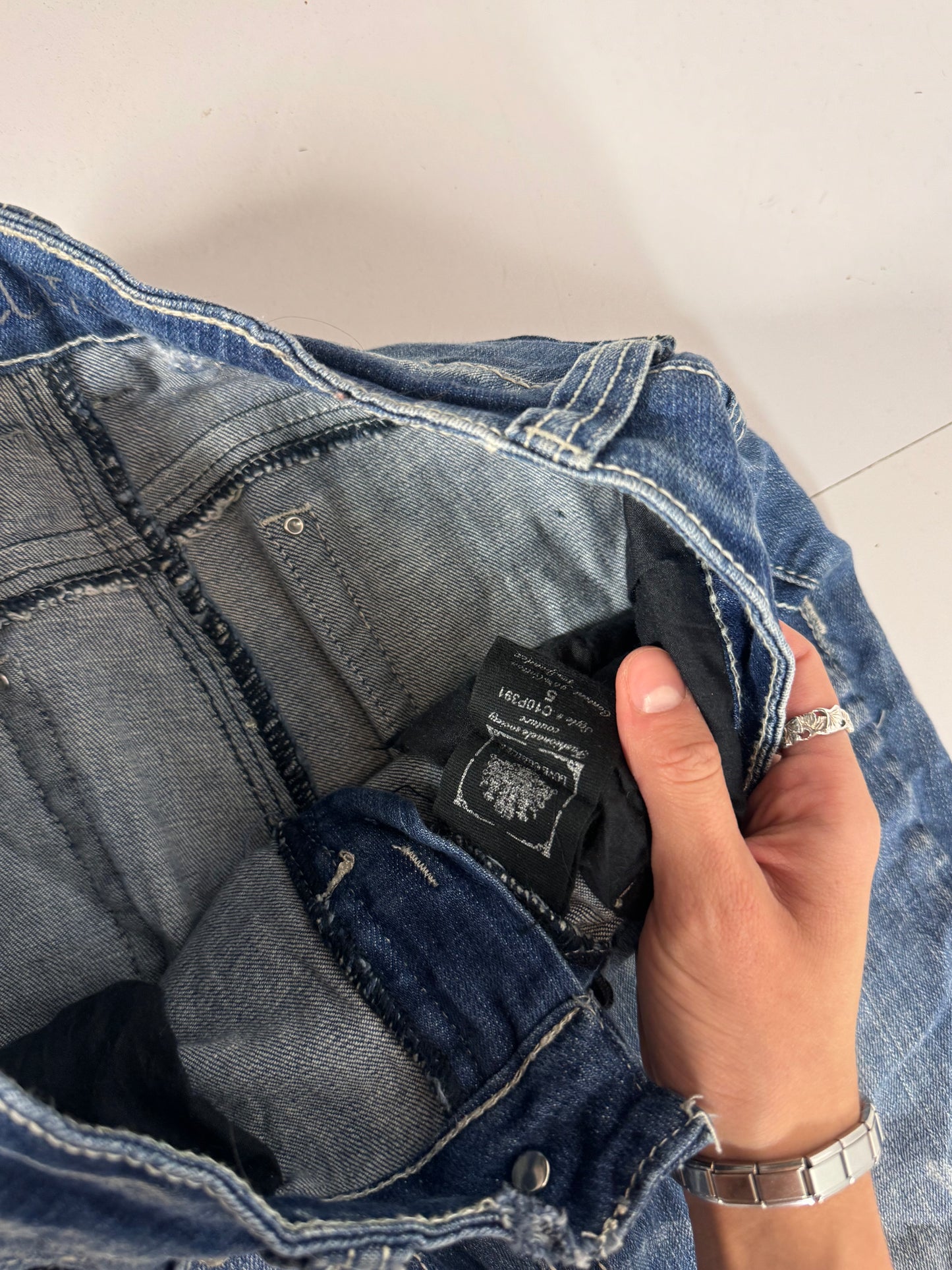 Lågmidjade jeans stl: XS