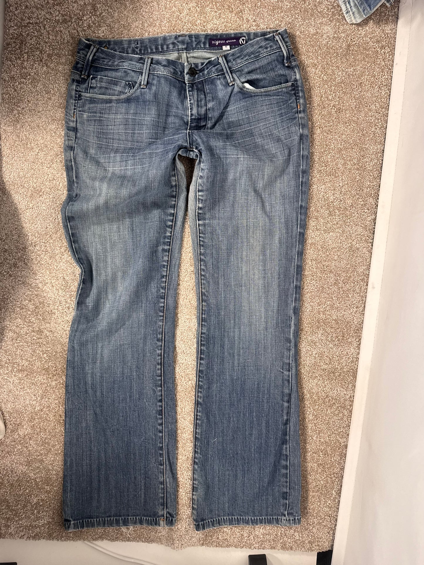 Lågmidjade jeans stl: M