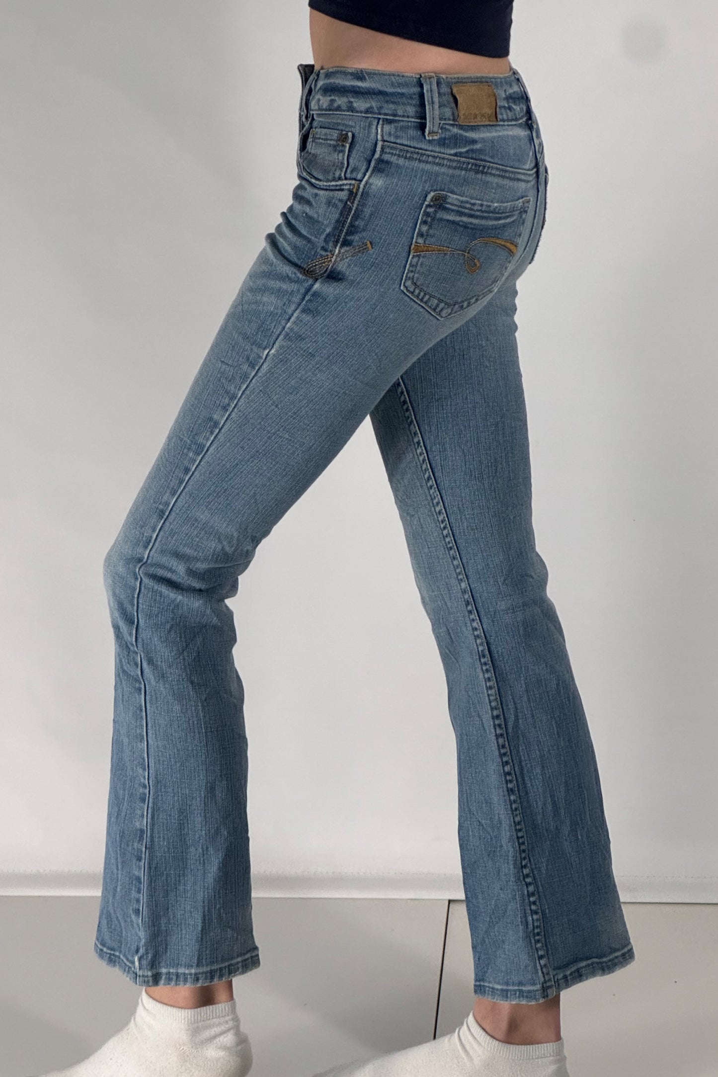 Lågmidjade jeans stl: XXS