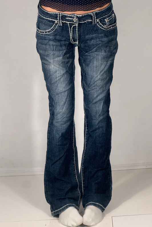 Lågmidjade jeans stl: S/M