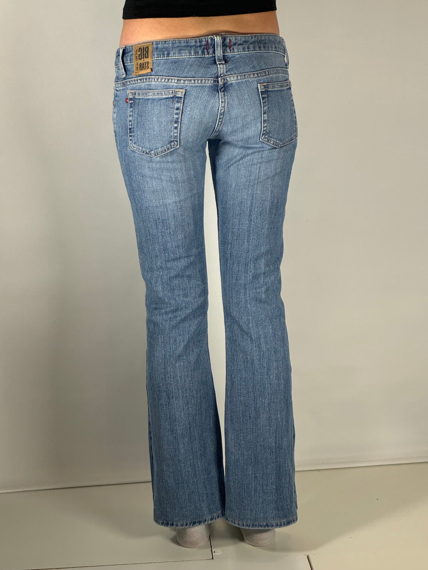 Lågmidjade jeans stl: S