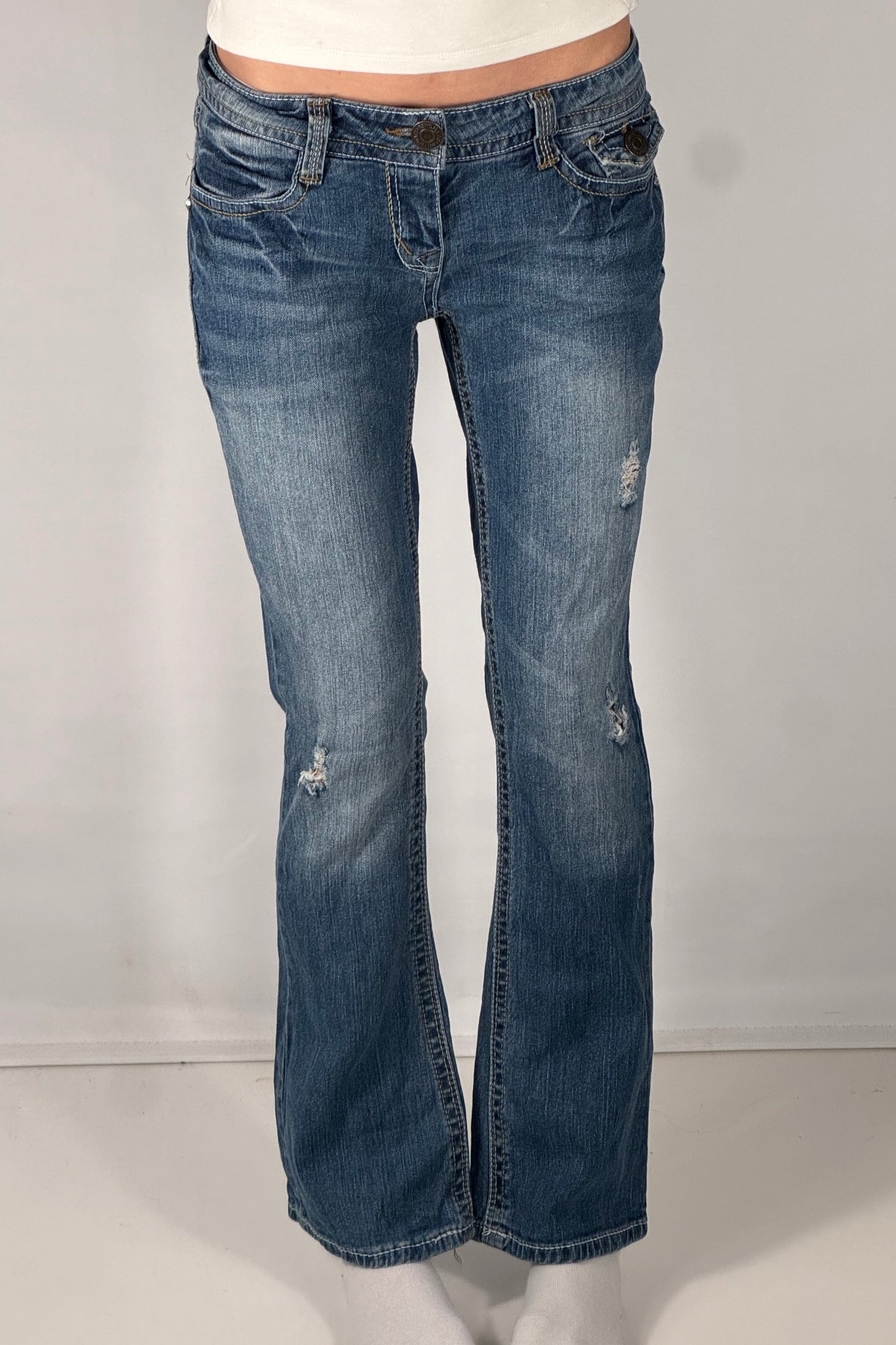Lågmidjade jeans stl: S