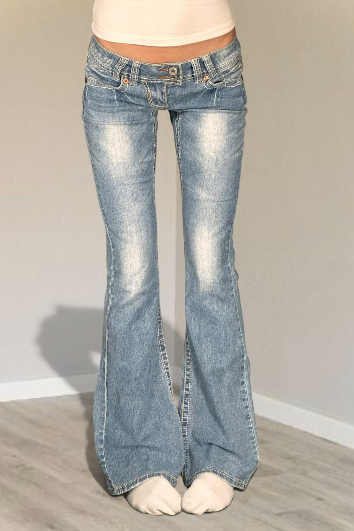 Lågmidjade jeans stl: XS