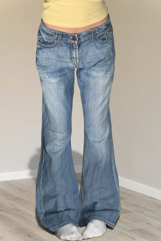 Lågmidjade jeans stl: M