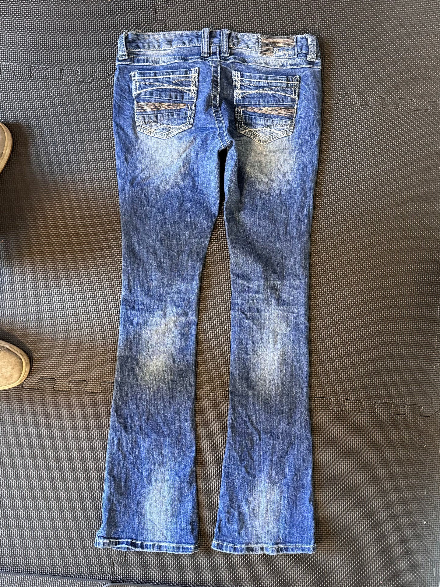 Lågmidjade jeans stl: S