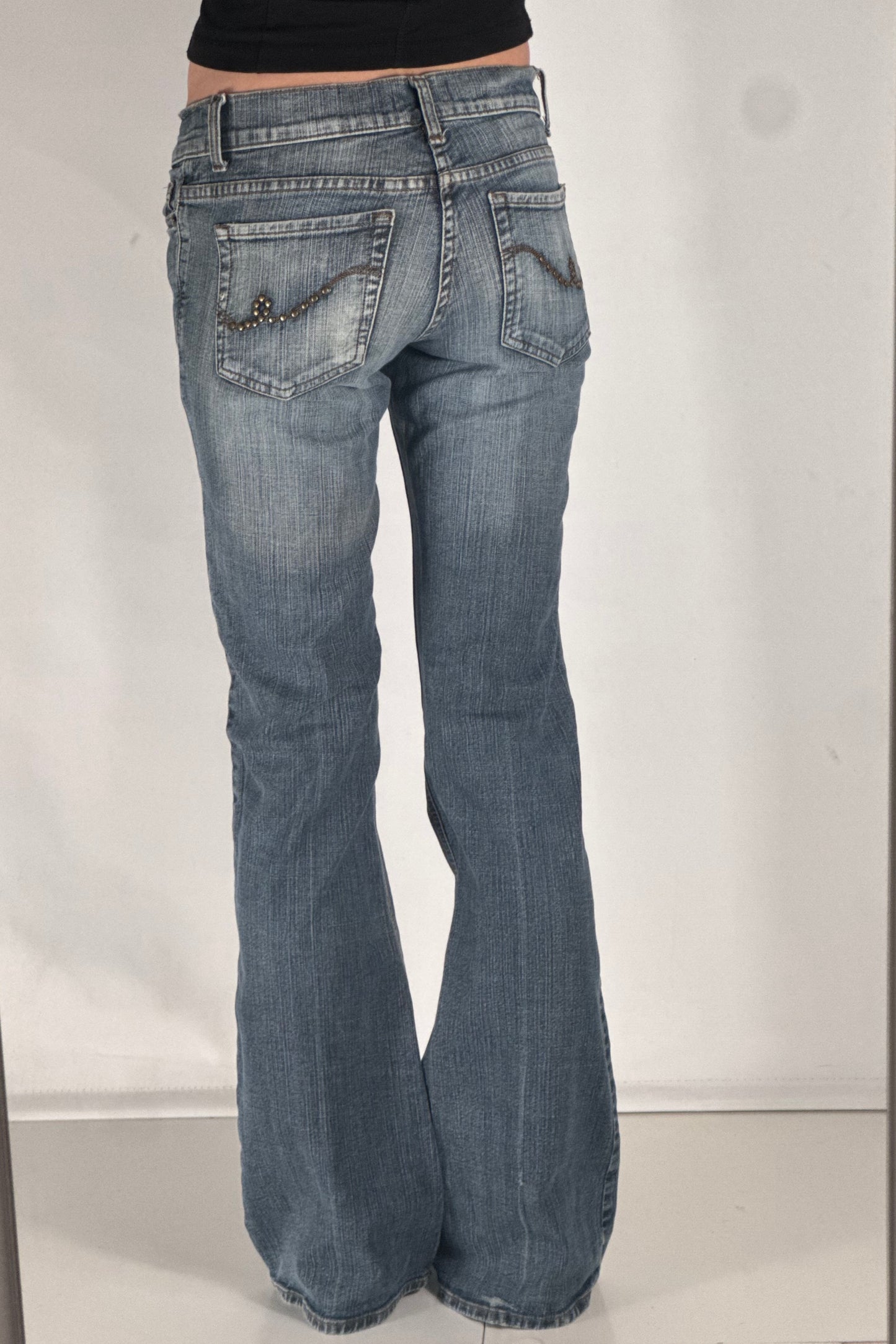 Lavtaljede jeans str: XS