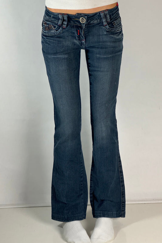 Lågmidjade jeans stl: XXS