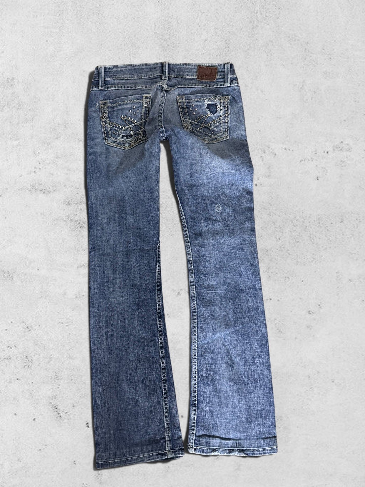 Lågmidjade jeans stl: XS