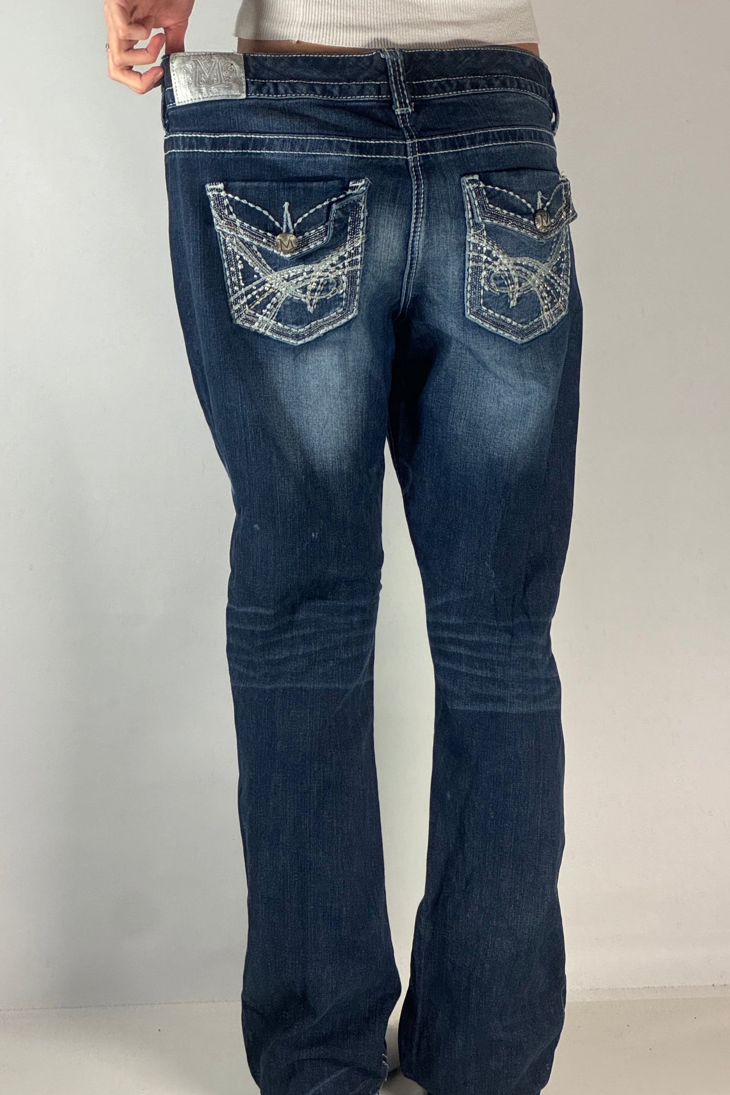 Lågmidjade jeans stl: L