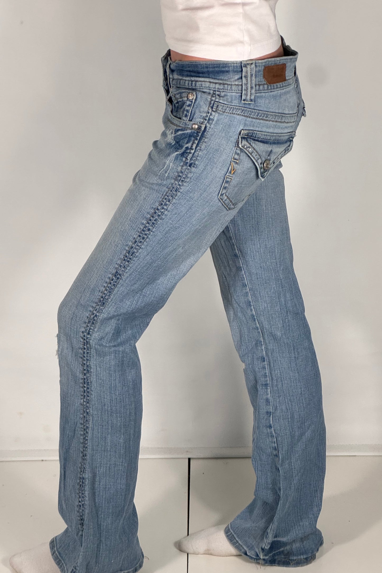 Lågmidjade jeans stl: S