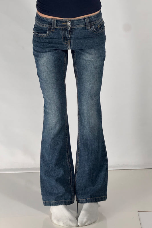 Lågmidjade jeans stl: XS