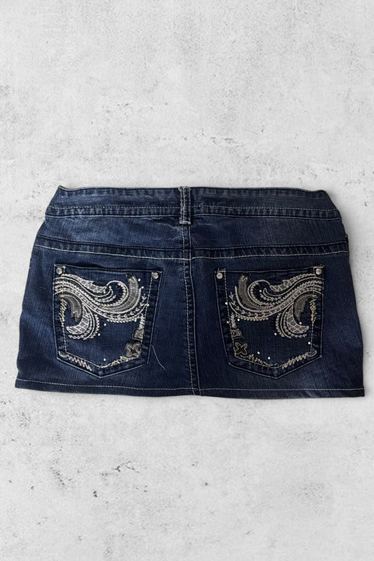 Jeans kjol stl: M