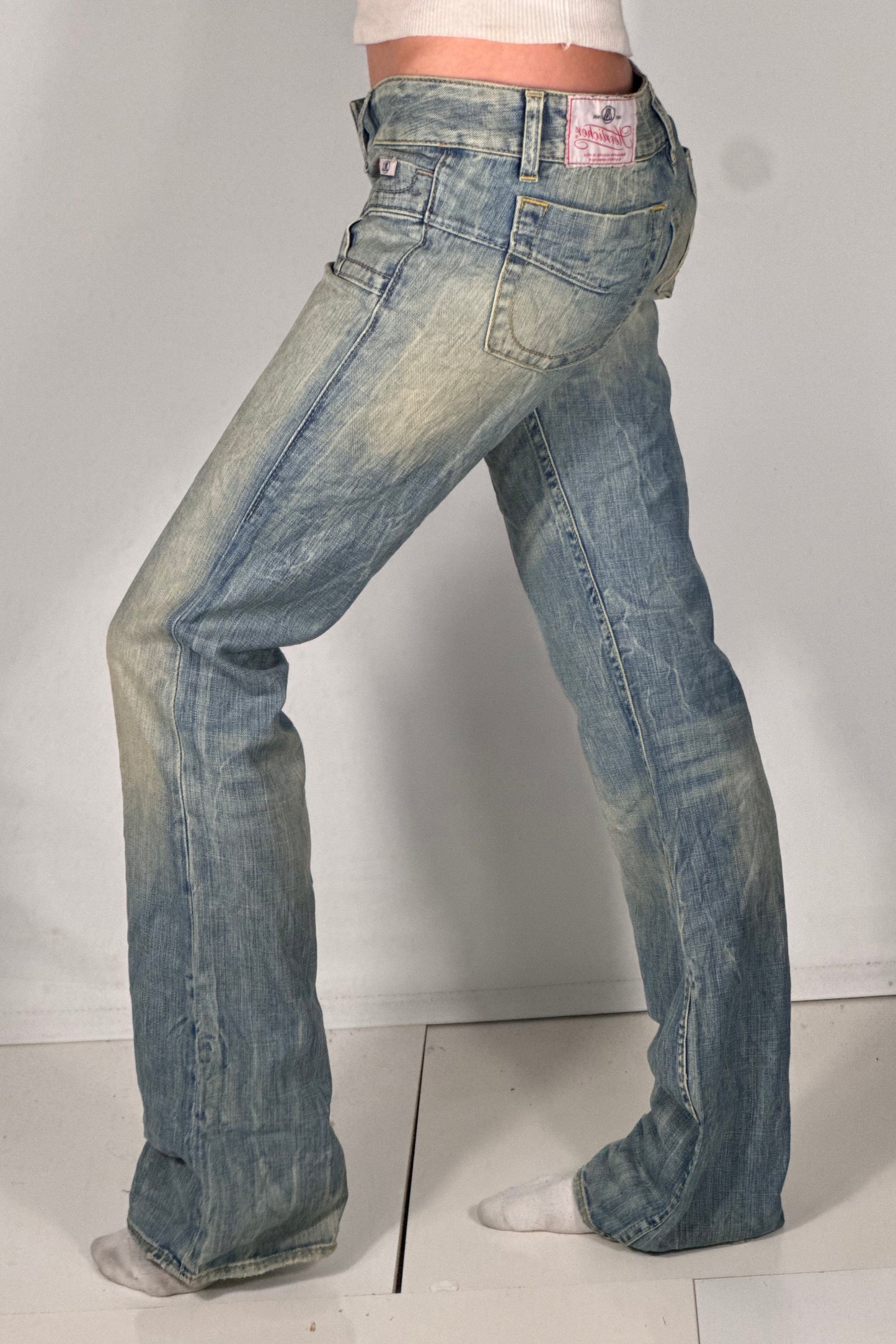 Lågmidjade jeans stl: S