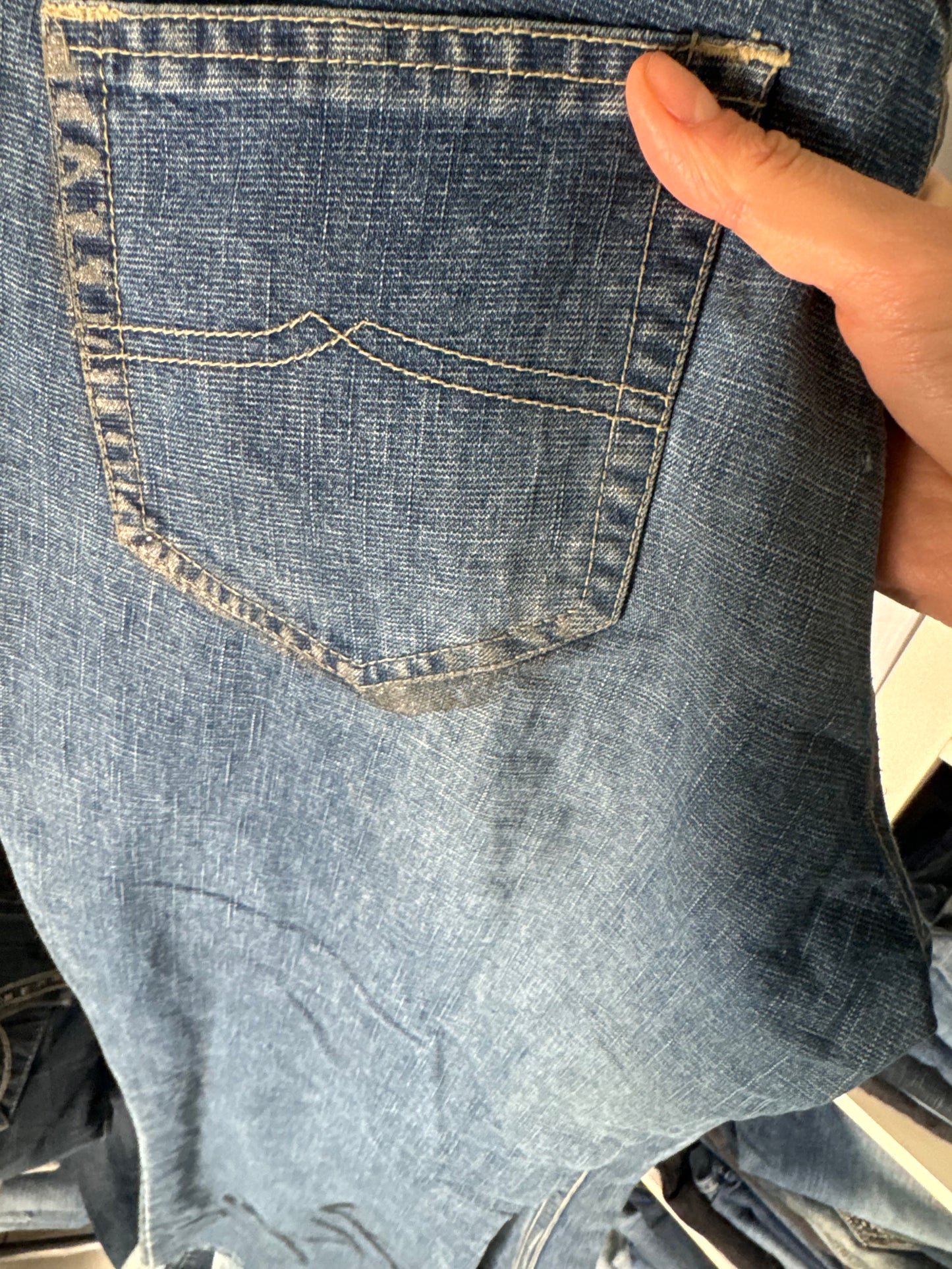 Lågmidjade jeans stl: