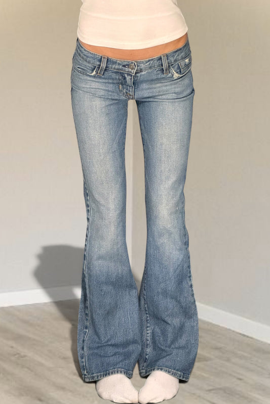 Lågmidjade jeans stl: XS