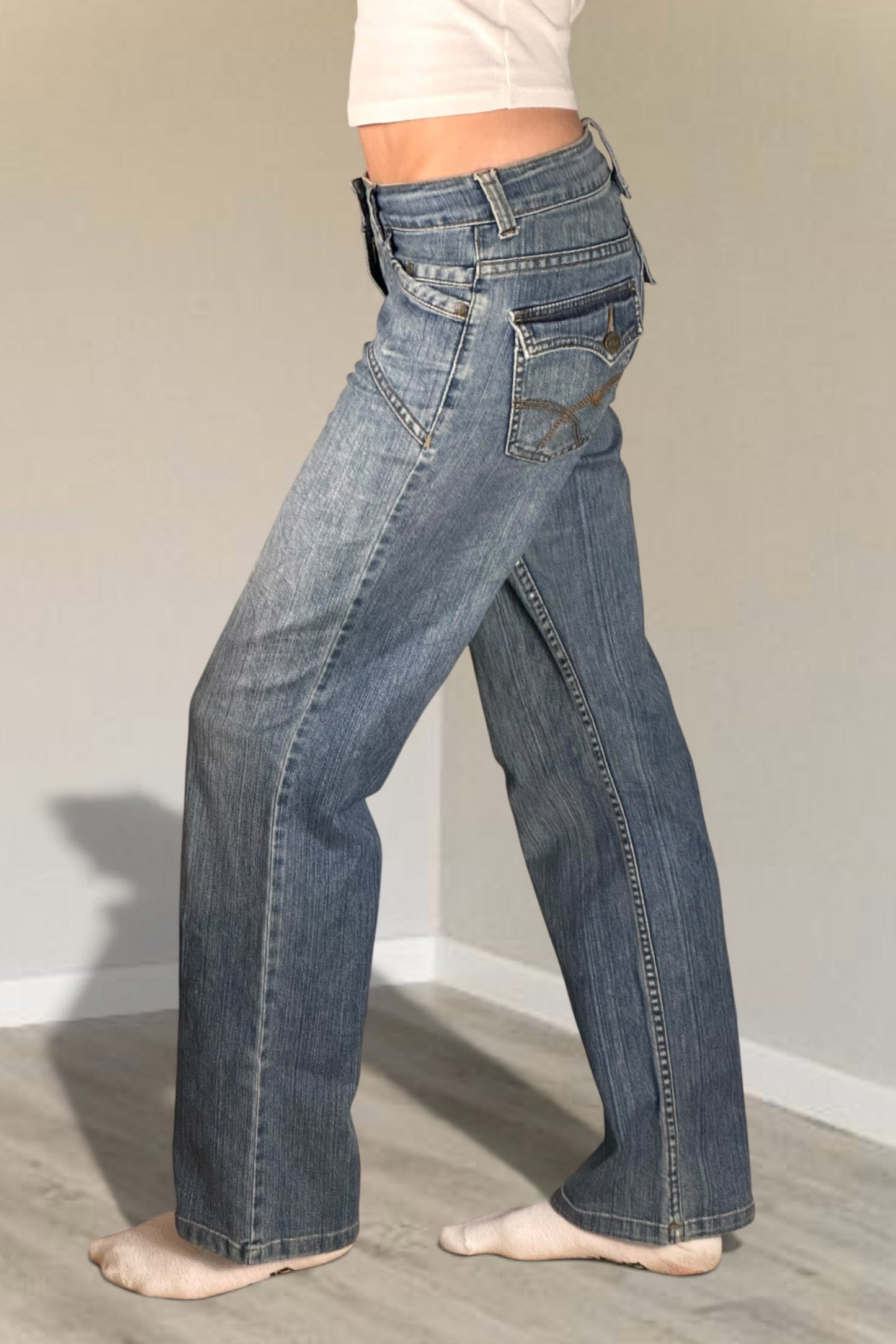 Flared jeans size: XS