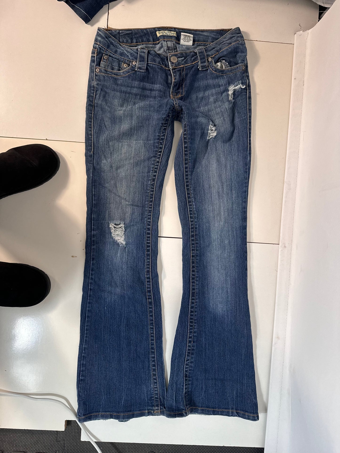 Lågmidjade jeans stl: S