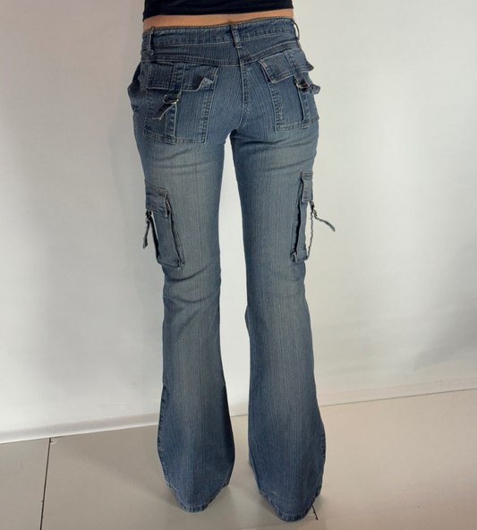 Lågmidjade jeans – stl: XS