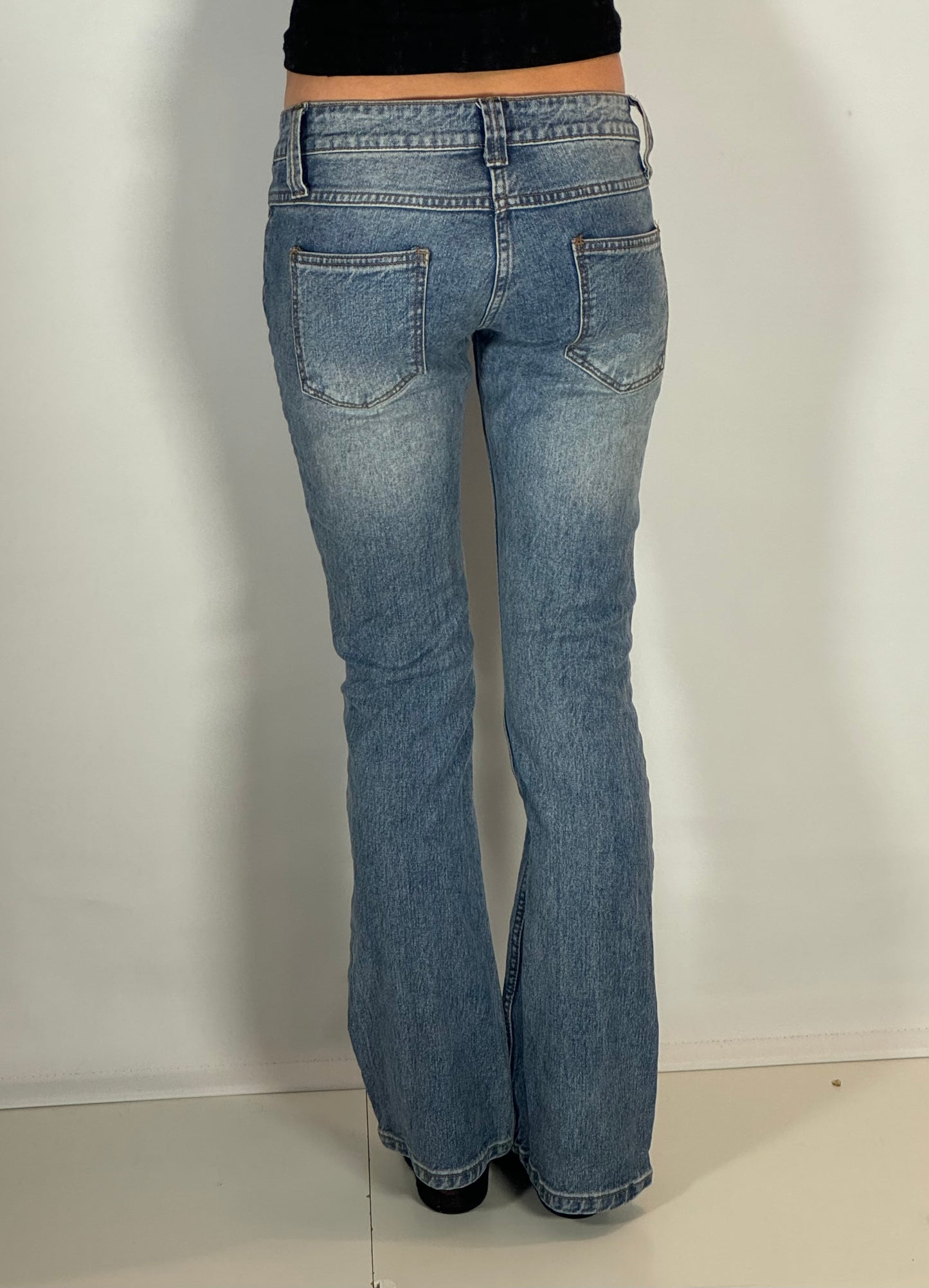 Lågmidjade jeans stl: S